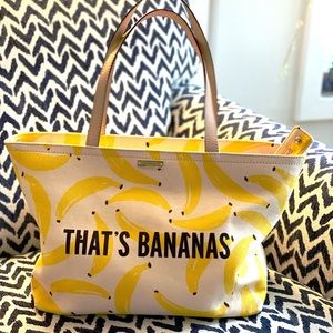 That’s Bananas Kate Spade Canvas Tote Bag